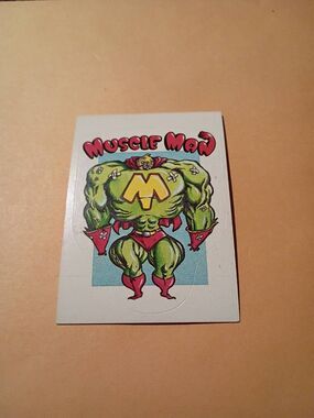 1983 General Mills Zero Heroes Trading Card Sticker Card Vintage #3